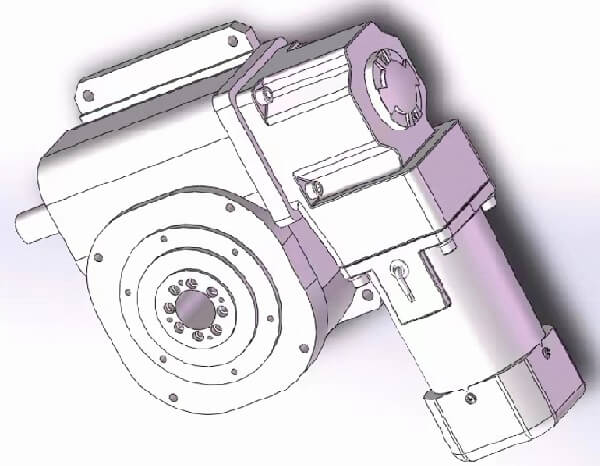 分割器減速機-200W直角減速電機的應用案例