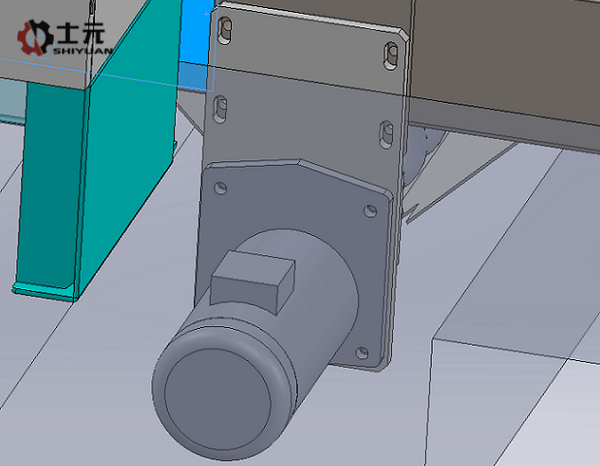 絞龍減速機 臺灣士元 750W立式馬達減速機的應用