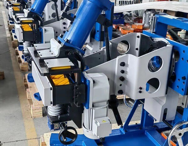 400W坡口機減速機-士元直角中空減速機的應用