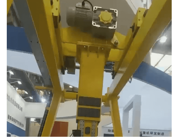 士元SRH系列雙曲面直角減速機在起重機上的應用