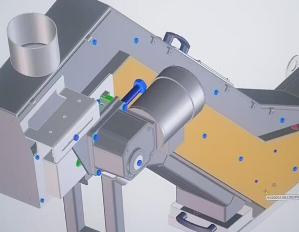750W直角中空電機(jī)在輸送機(jī)械上的應(yīng)用 士元減速機(jī)
